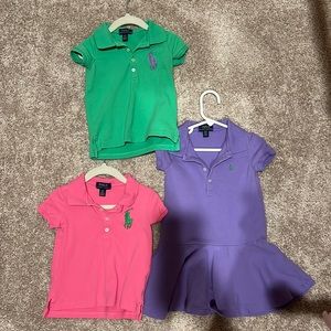 used kids size 3T polo ralph lauren, used 3-4 times only